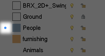 Layers in BricsCAD Shape - current-layer