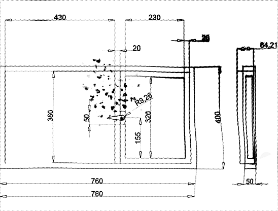 2D, 3D, BIM - 2 3D Drawing from engineering plans- window2D