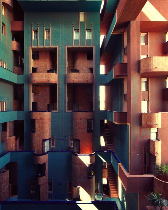 Walden-7- ricardo bofill taller arquitectura walden sant just desvern barcelona spain 31b-1152x1440-585x731
