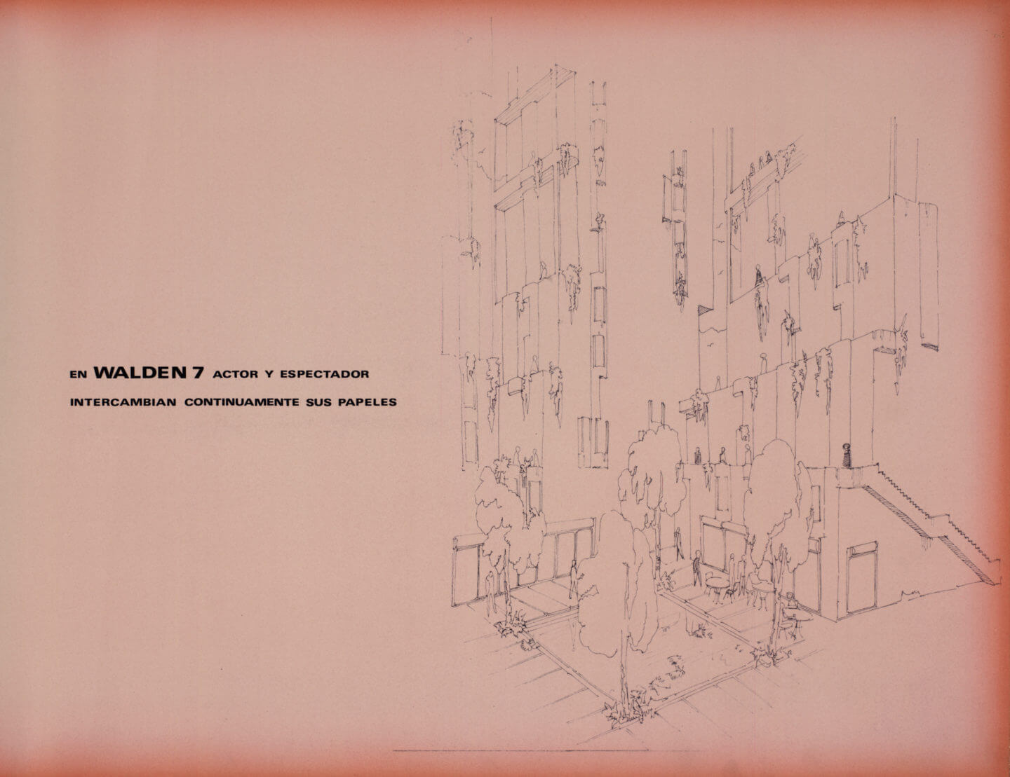 Walden-7- ricardo bofill taller arquitectura walden sant just desvern barcelona spain sketch 10-1440x1109