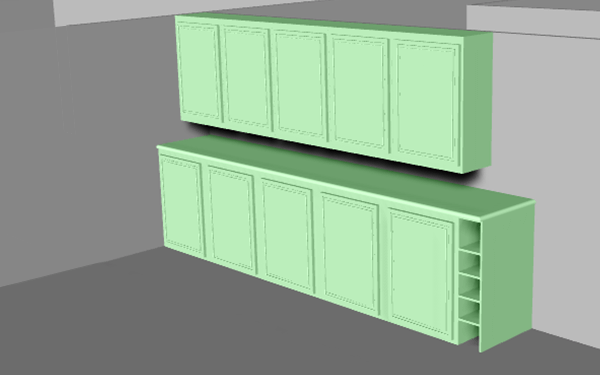 2D, 3D, BIM - 3 Drawing everything but the kitchen sink- renders 2