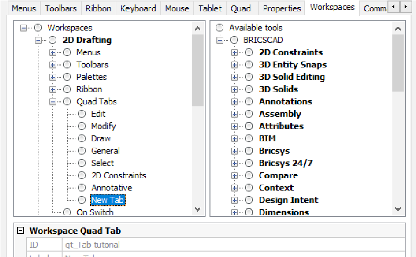 Absolutely Everything You Need to Know About The Quad - Customizing BricsCAD® - 13- 30