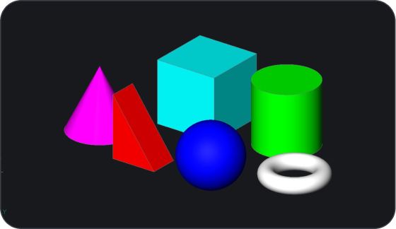 3D geometry from primitive shapes - Visual