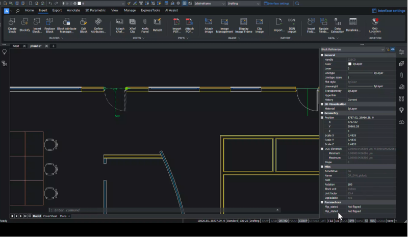 Flipped States PARAMETRICBLOCKASSIST 