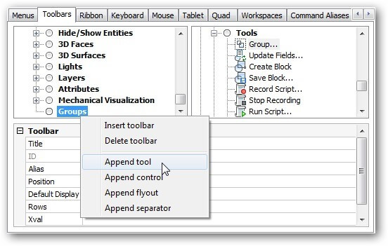 Customize Toolbars and Button Icons - 14