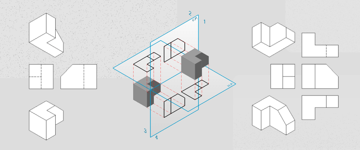 2D vs 3D CAD- Tuesday-Tips-Orthographic-Drawing-from-a-3D-Model-in-20-Seconds