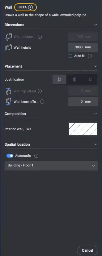 Creating Floorplans more efficiently BricsCAD BIM 