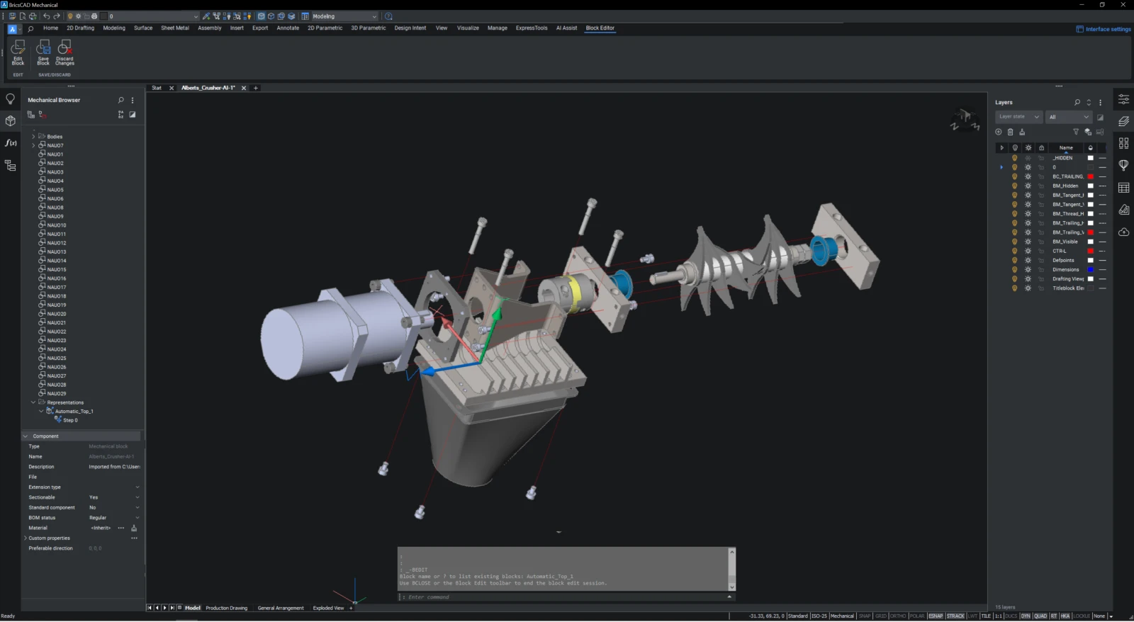 BricsCAD 機械