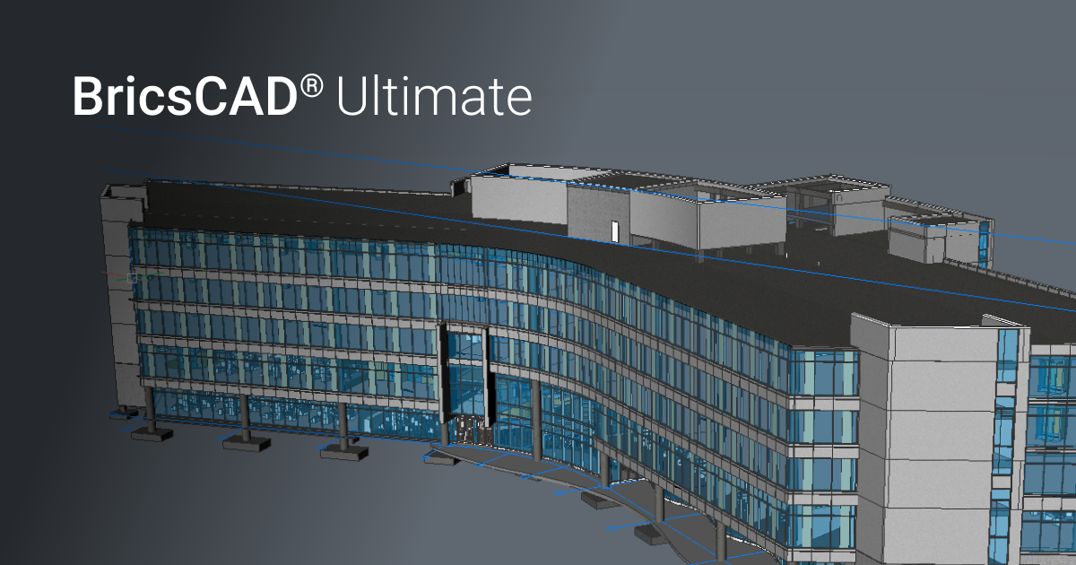 BricsCAD Ultimate - All In One CAD Software - 2D/3D & BIM