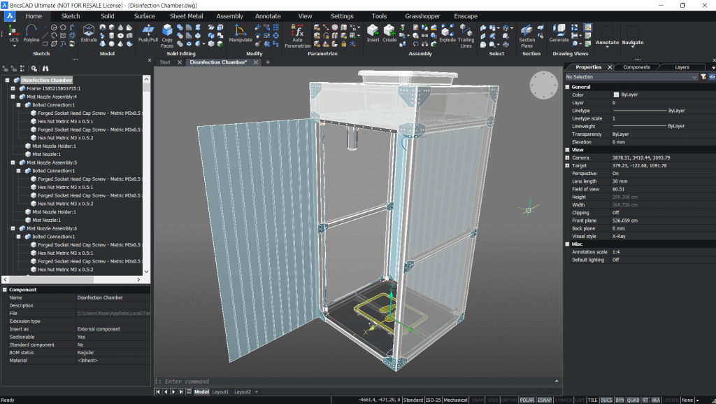 How Covid-19 is fueling creativity in CAD design- spray-1024x577