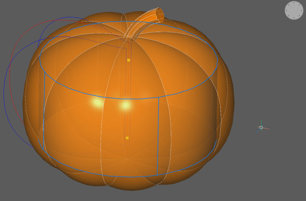 Halloween Pumpkin CADing- 16 cylinder-1024x674