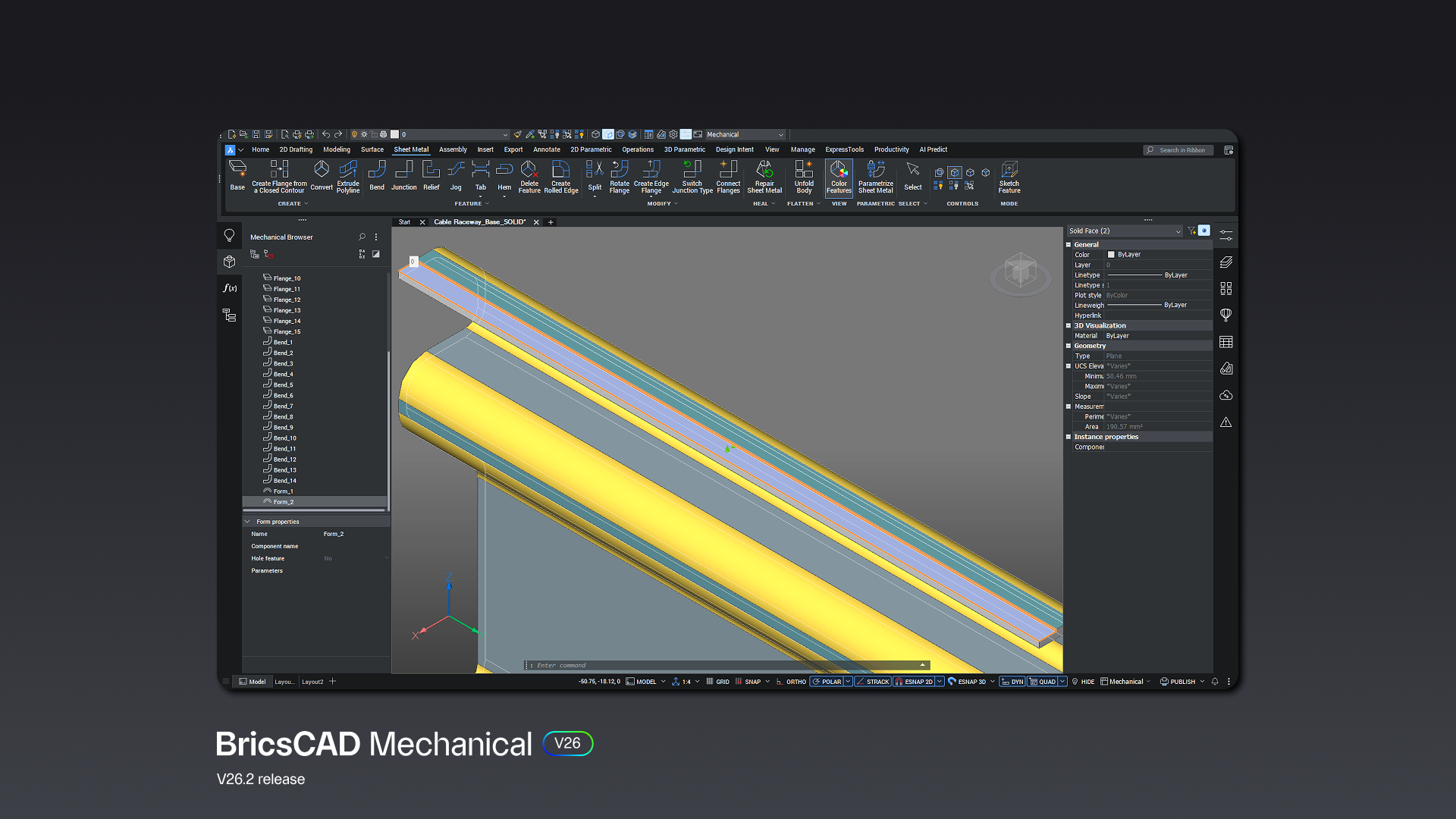 BricsCAD Mechanical Hero Image V26.2 1920x1080 gradient with logo hero