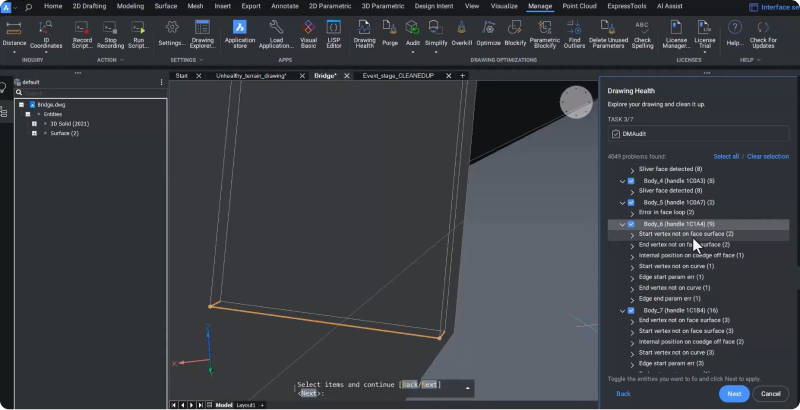 Puente 3D DMAUDIT