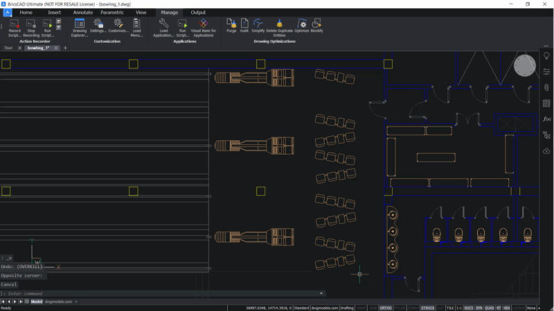 Blocks - What-s New for BricsCAD V21- delete-duplicates