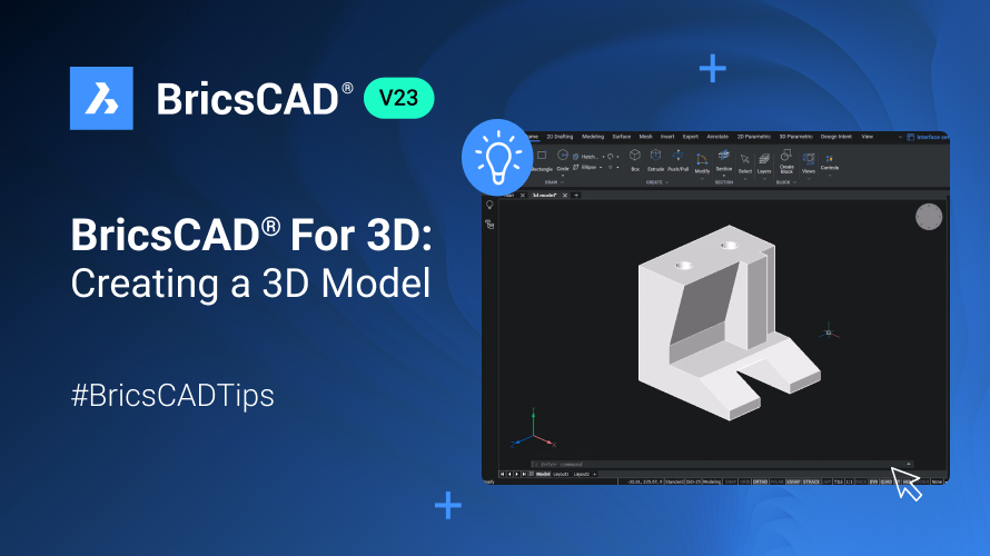 BricsCAD for 3D