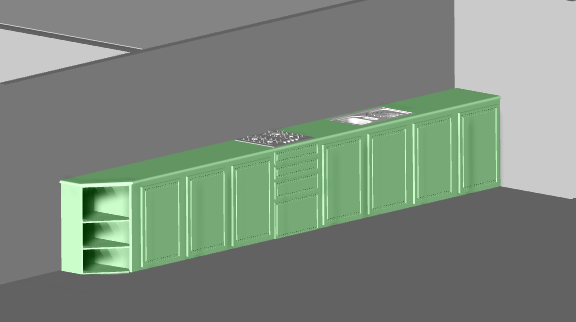 2D, 3D, BIM - 3 Drawing everything but the kitchen sink- renders