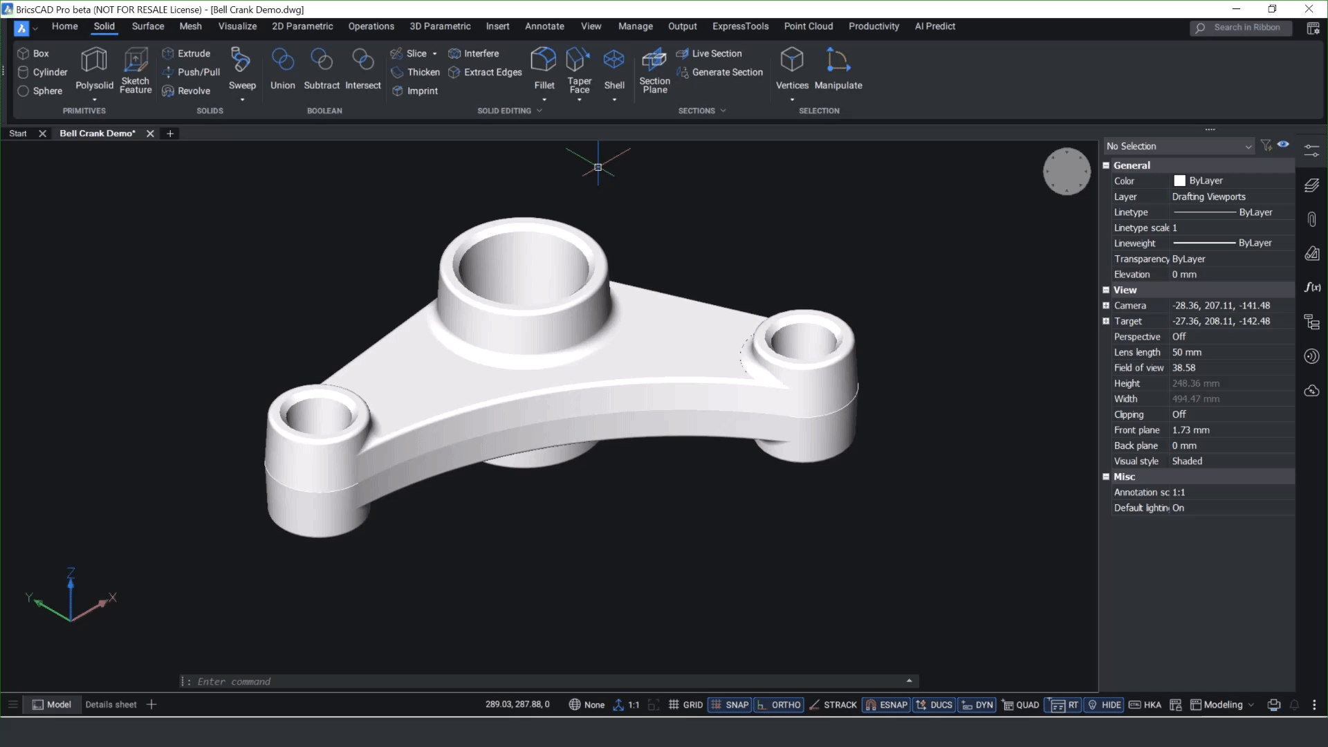 BricsCAD V25.2 LIVE SECTION PERFORMANCE