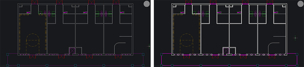 Lineweights in BricsCAD - Tuesday Tips- with without lineweight