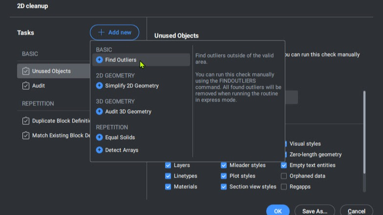 Find Outliers in Drawing Health Manager Find Outliers in Drawing Health Manager