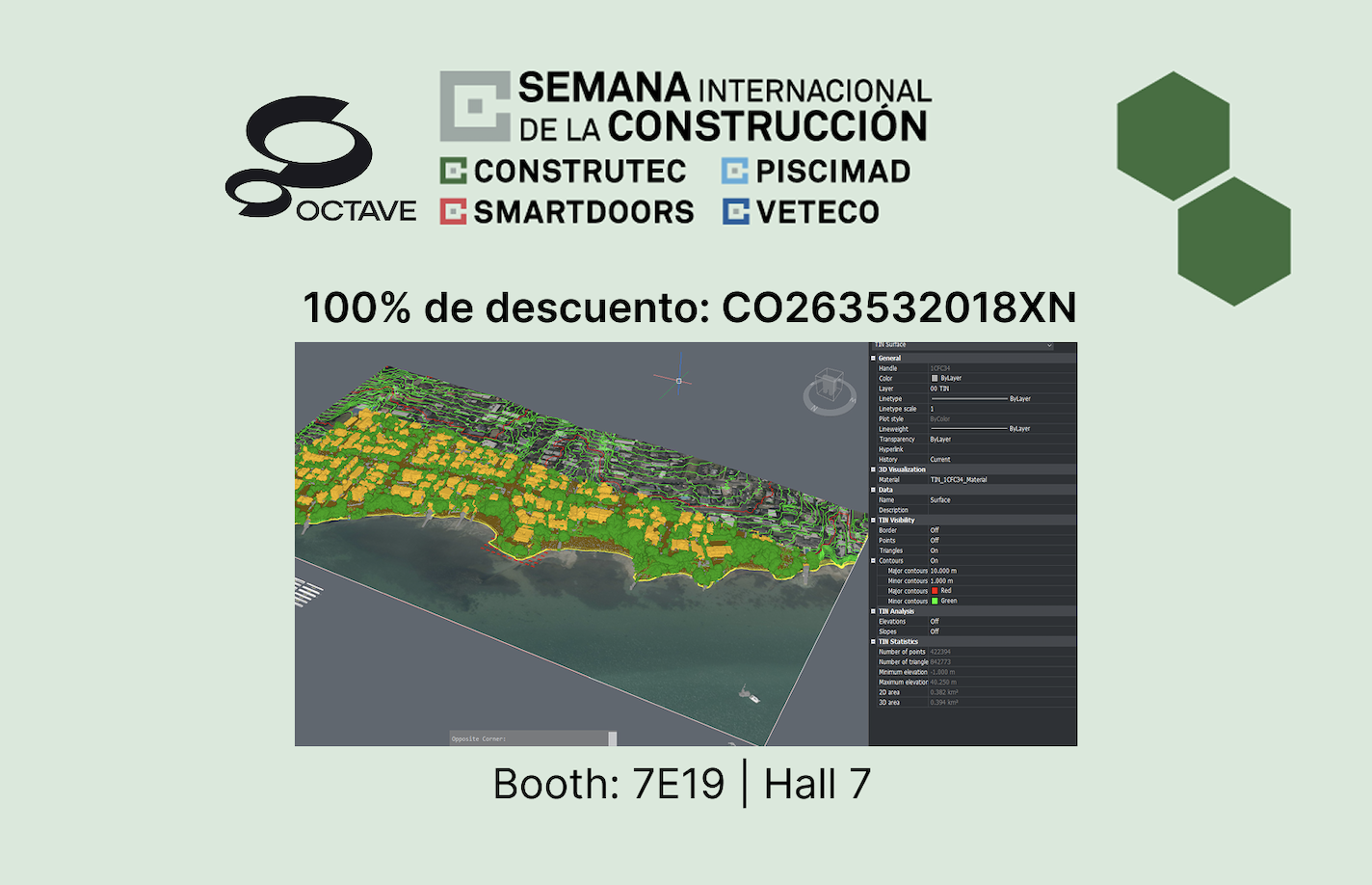 Construtec tradeshow banner, Nov 10-13 2026