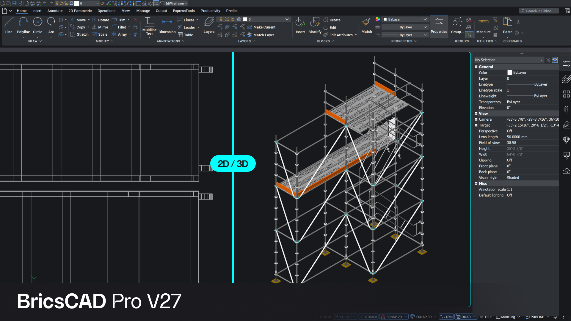 BricsCAD Pro Hero Image V27
