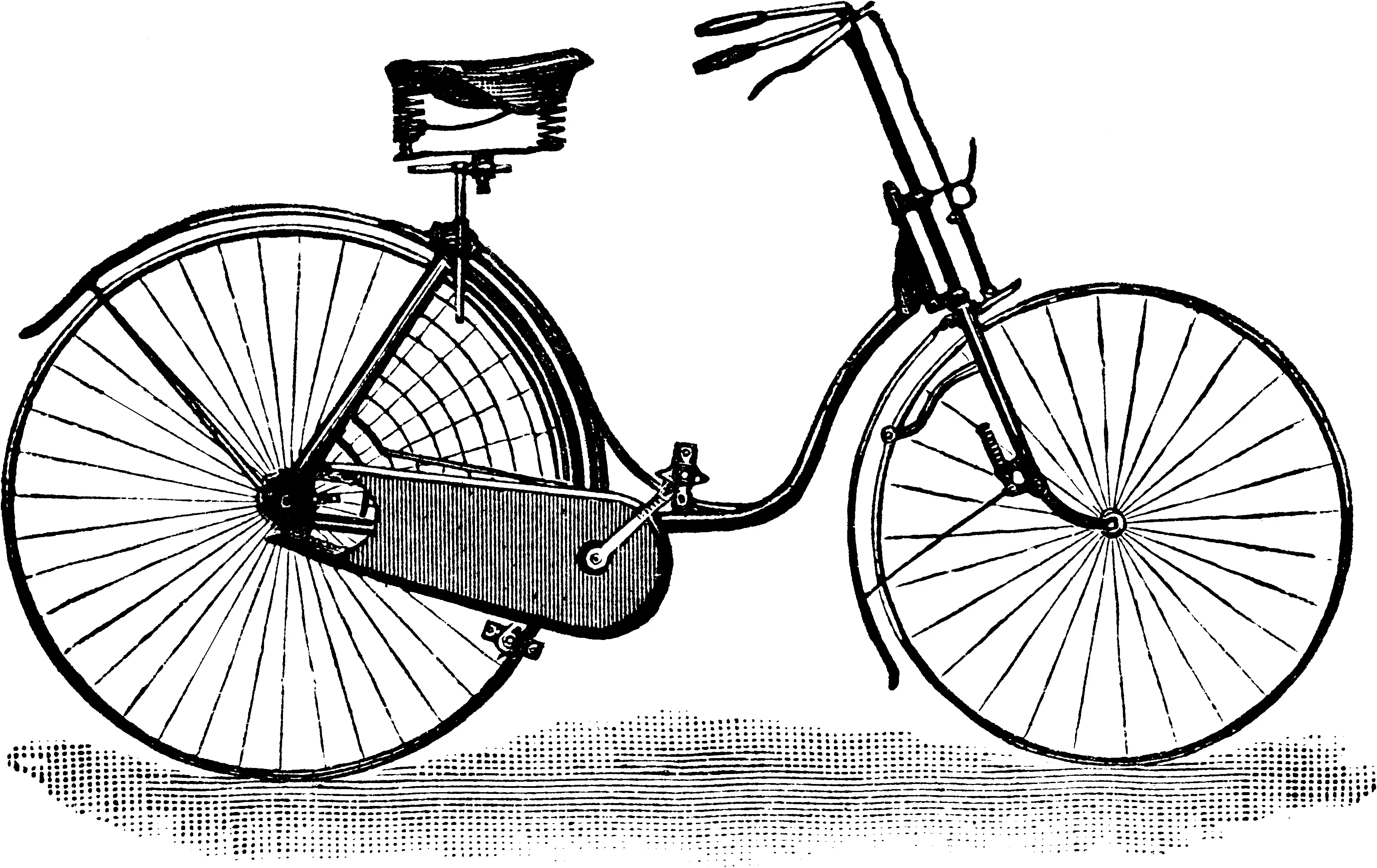 The first bicycles- Ladies safety bicycles1889