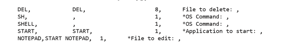 Custom Keystroke Shortcuts, Aliases & Shell Commands - text