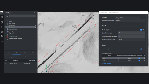 Densify Civil Explorer Data and Panel Densify Civil Explorer Data and Panel