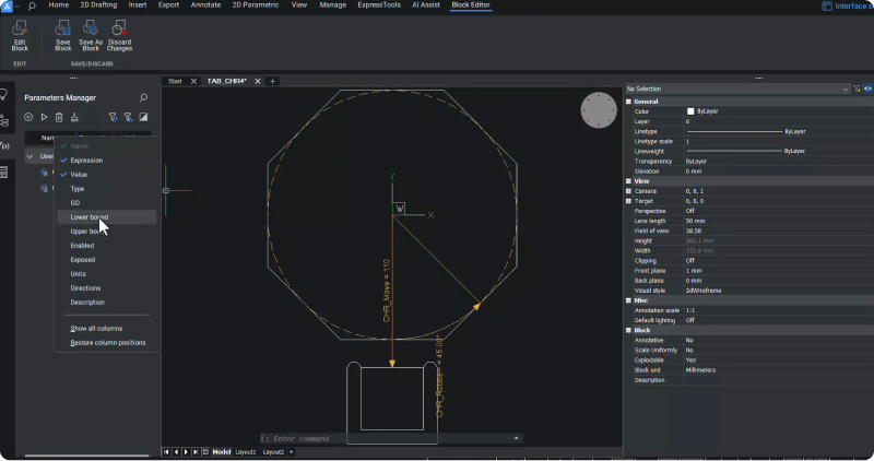 Upper and lower bound
