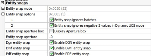 Changing the Environment - Customizing BricsCAD<sup>®</sup> -settings apeture