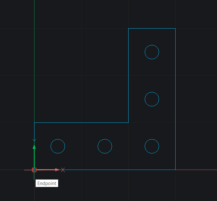 Use 2D Constraints and Parameters to Create a Bracket- 2 point