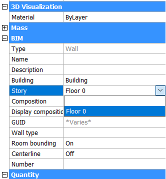 2D, 3D, BIM - 8 The House P1 - Walls and Floors- 6 properties