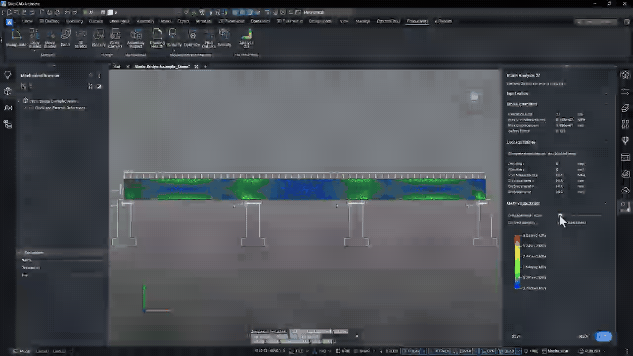 What's new in BricsCAD Mechanical V25.2 for 2D drafters GIF
