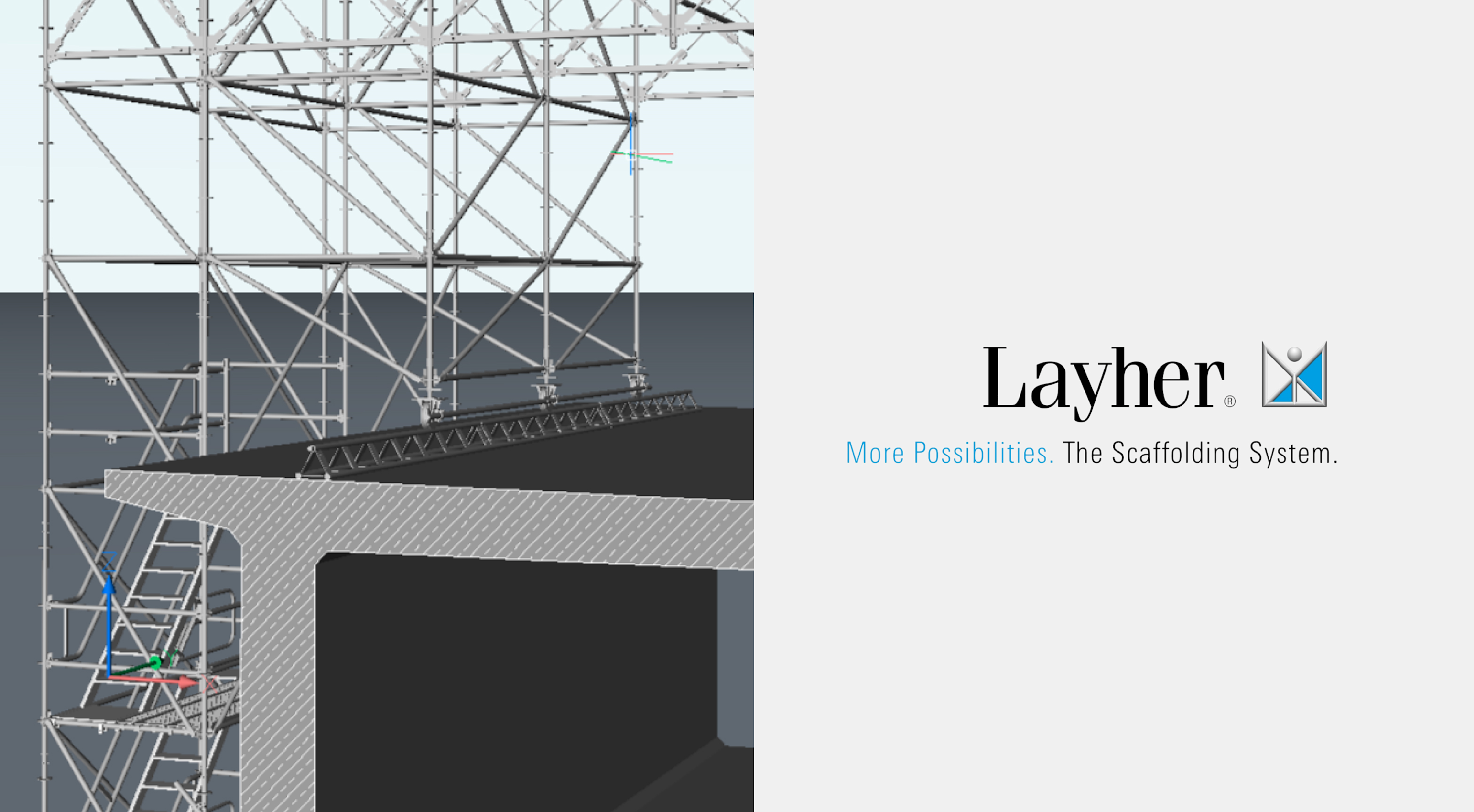 LayPLAN SUITE 3D scaffolding solutions run on BricsCAD LayPLAN SUITE 3D scaffolding solutions run on BricsCAD