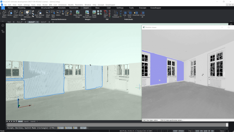 What-s New for Point Clouds in BricsCAD V21- Pointcloud-fitplannar-800x450