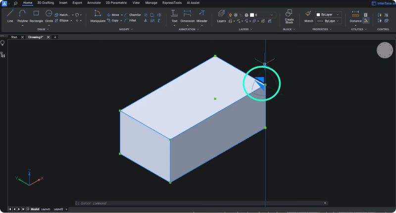 mirror entity bricscad 