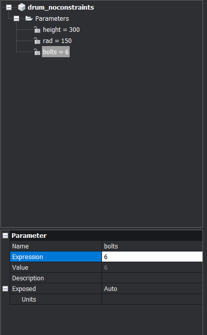 Make a Drum Kit With Parametric Modeling- 2.3
