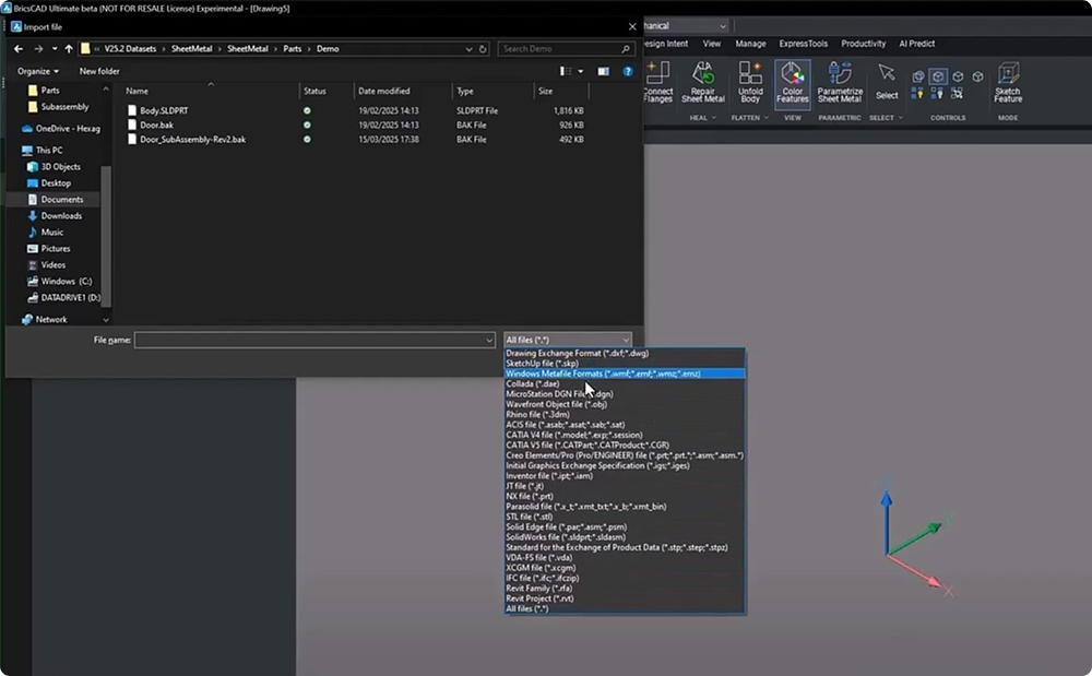 BricsCAD Communicator