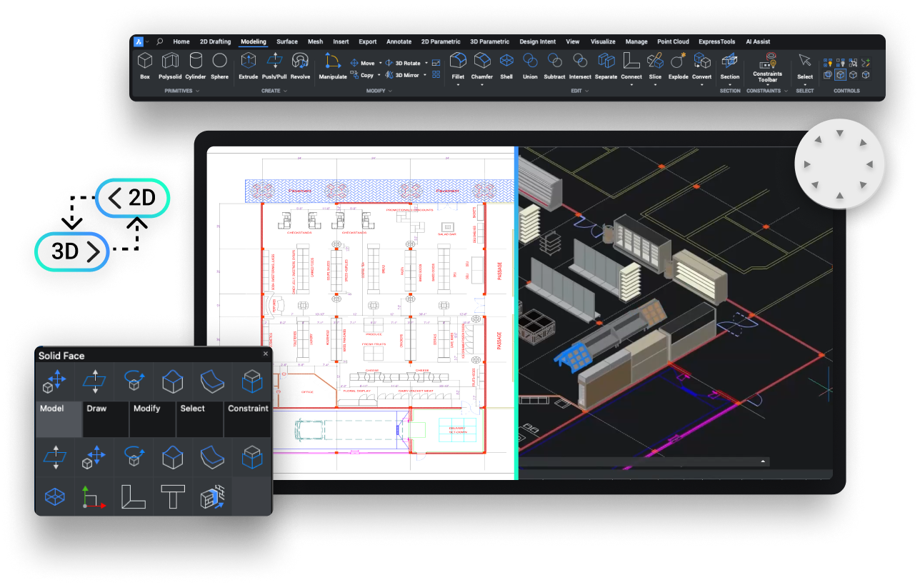 Pro visual panels