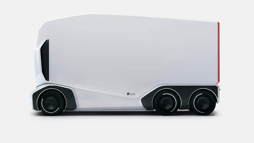 Is this what the freight drivers of the future will look like- side