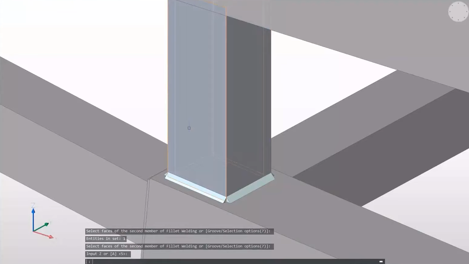 Kit de ferramentas de Soldagem BricsCAD Mechanical