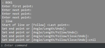 How To Draw Using LISP - The Black LISP -02- 5