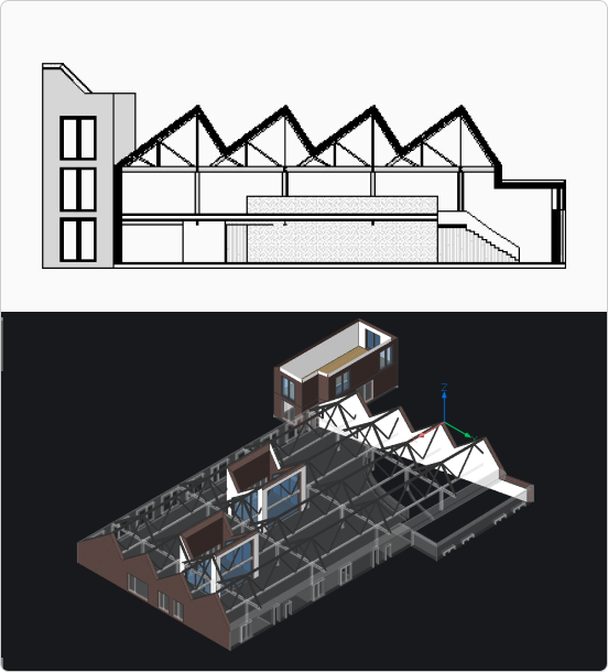 Flexibility to use 2D and 3D workflows - Visual