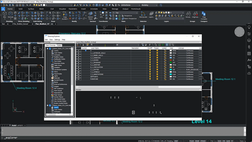 Drawing Explorer Single Tool Many Options