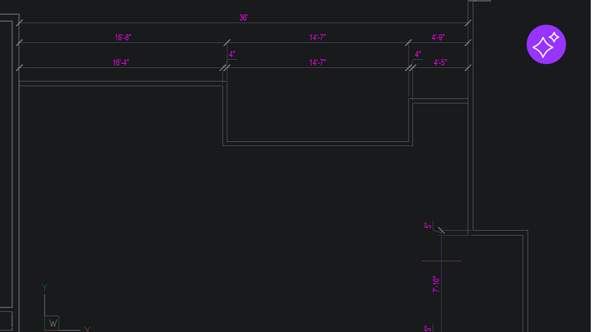 QDIM Advanced mode to reduce dimensioning time