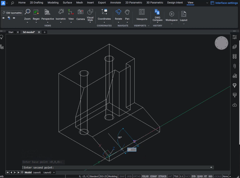 BricsCAD for 3D