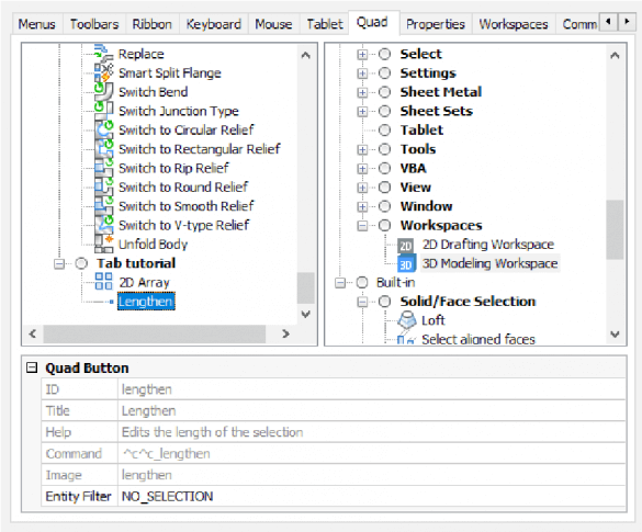Absolutely Everything You Need to Know About The Quad - Customizing BricsCAD® - 13- 37-585x485