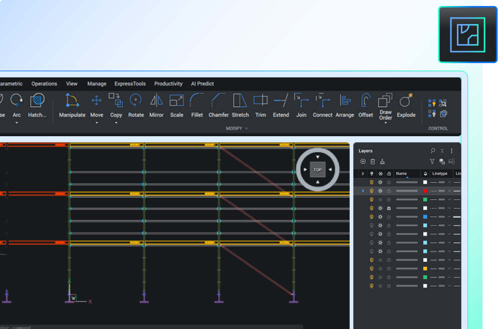 A lightweight 2D CAD solution A lightweight 2D CAD solution