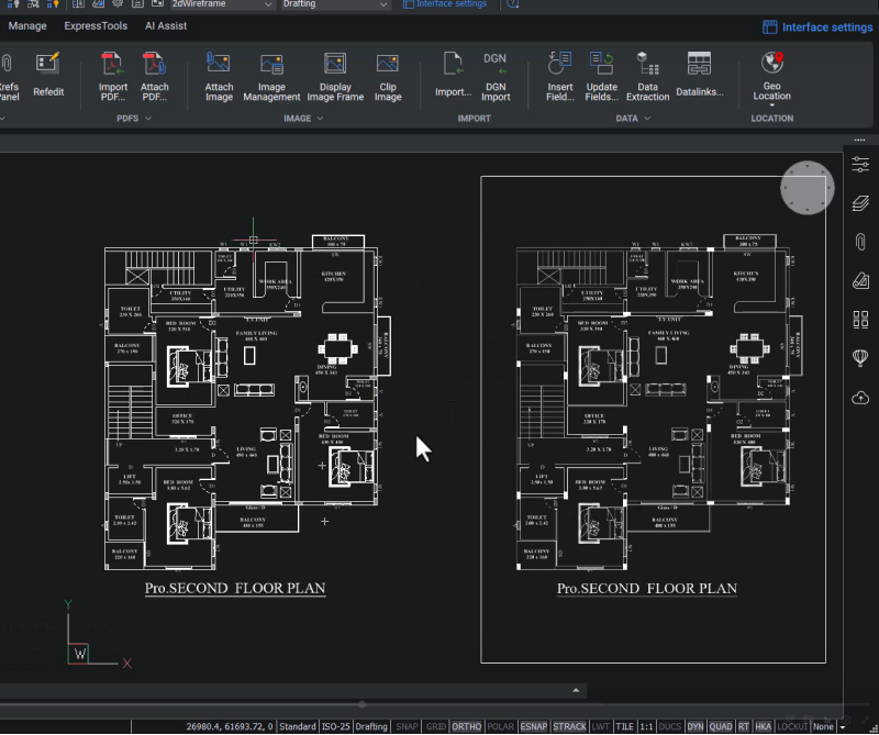 Underlay and Drawing