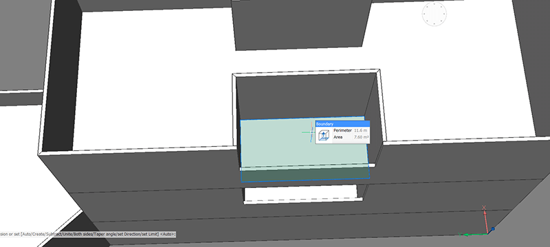 2D, 3D, BIM - 8 The House P1 - Walls and Floors- 18 extrude